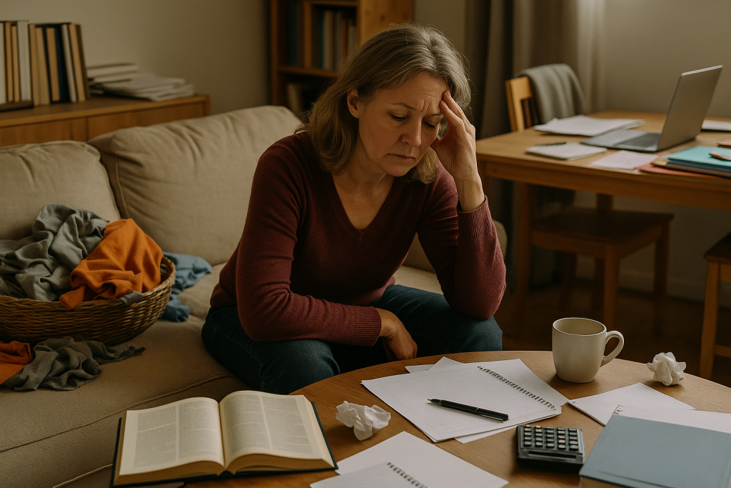 Midlife woman midlife mental load